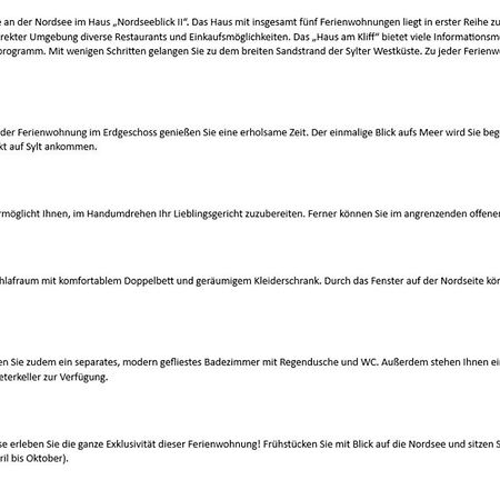 Nordseeblick II - Duenenstr 21, App 1 文尼斯塔特 外观 照片